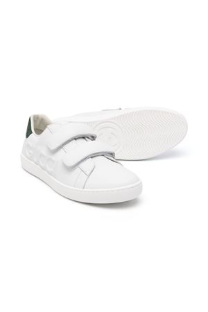 sneakers in pelle bianco GUCCI KIDS | 793052AADOV9054